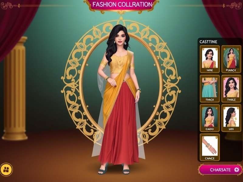 Magnificent Bollywood Queen gameplay screenshot